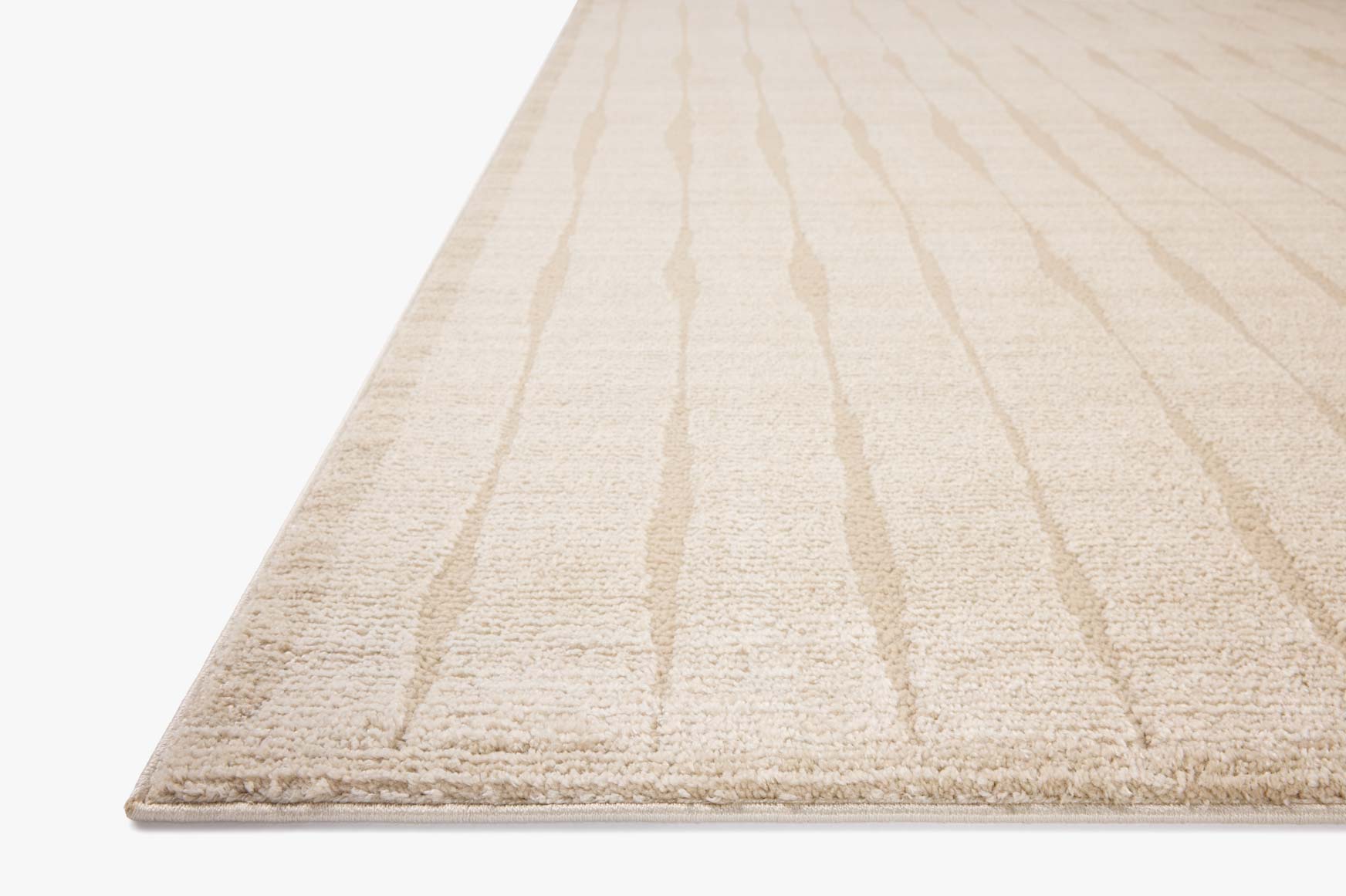 Chris Loves Julia x Loloi Calvin Ivory / Oatmeal Rug White Cliff Studio Area Rugs