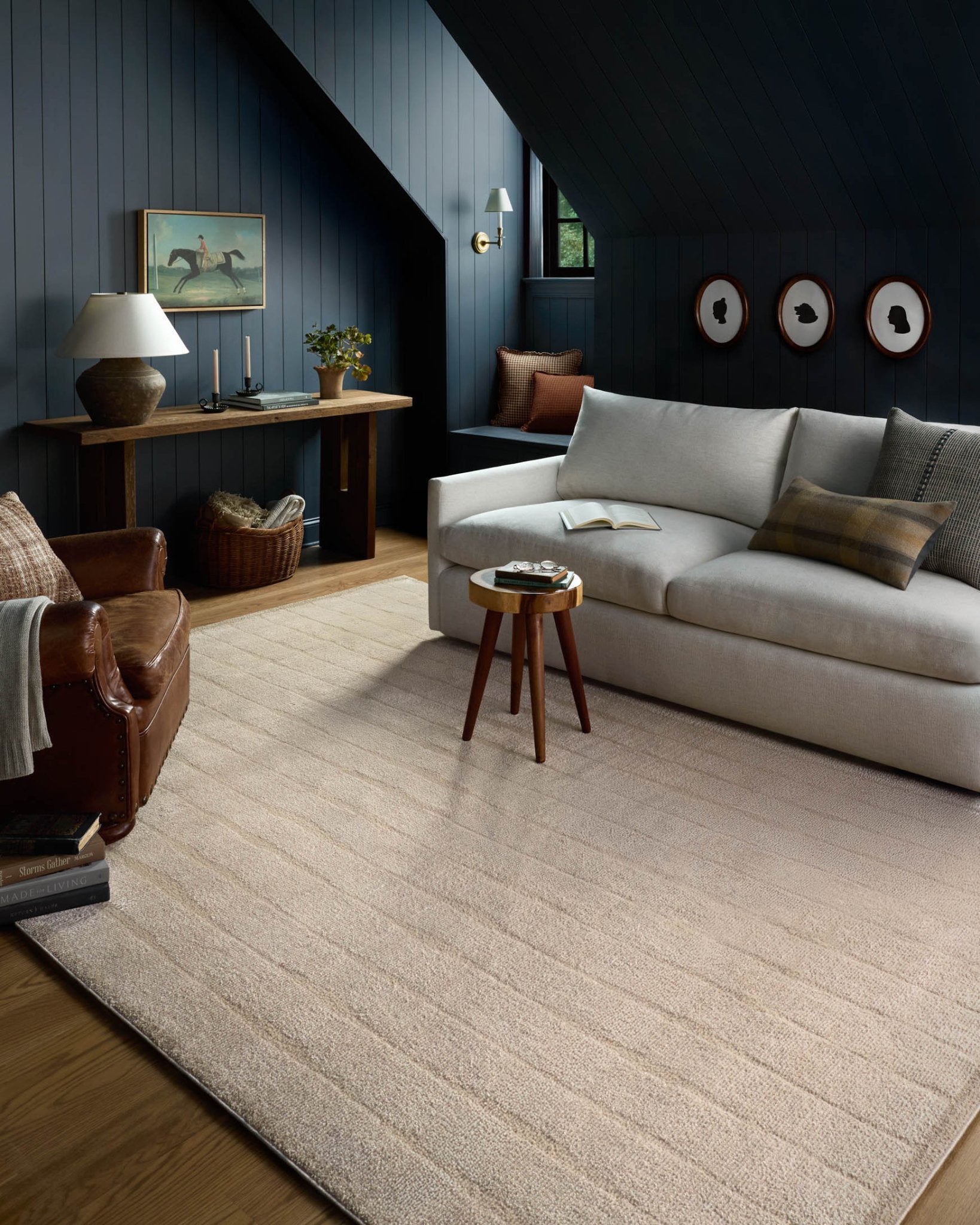 Chris Loves Julia x Loloi Calvin Ivory / Oatmeal Rug White Cliff Studio Area Rugs