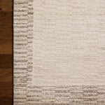 Chris Loves Julia x Loloi Calvin Ivory / Pebble Rug White Cliff Studio Area Rugs