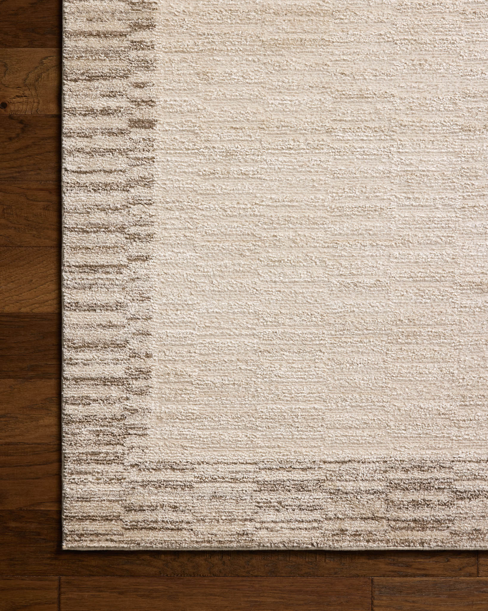 Chris Loves Julia x Loloi Calvin Ivory / Pebble Rug White Cliff Studio Area Rugs