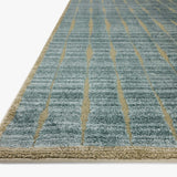 Chris Loves Julia x Loloi Calvin Ocean / Olive Rug White Cliff Studio Area Rugs