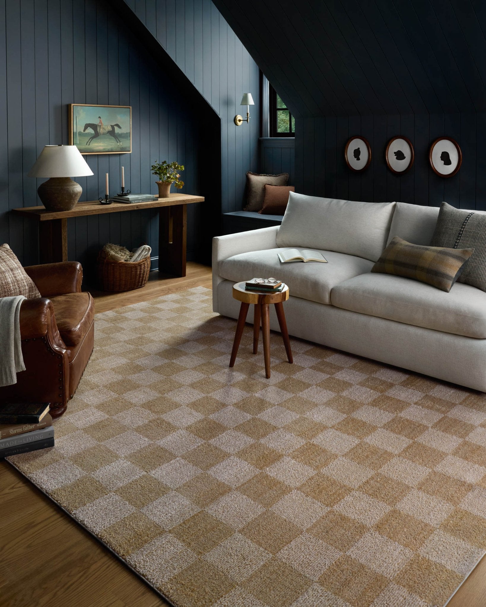 Chris Loves Julia x Loloi Calvin Wheat / Ivory Rug White Cliff Studio Area Rugs