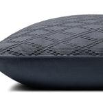 Chris Loves Julia x Loloi Cary Blue 26'' x 26'' Pillow White Cliff Studio Throw Pillows