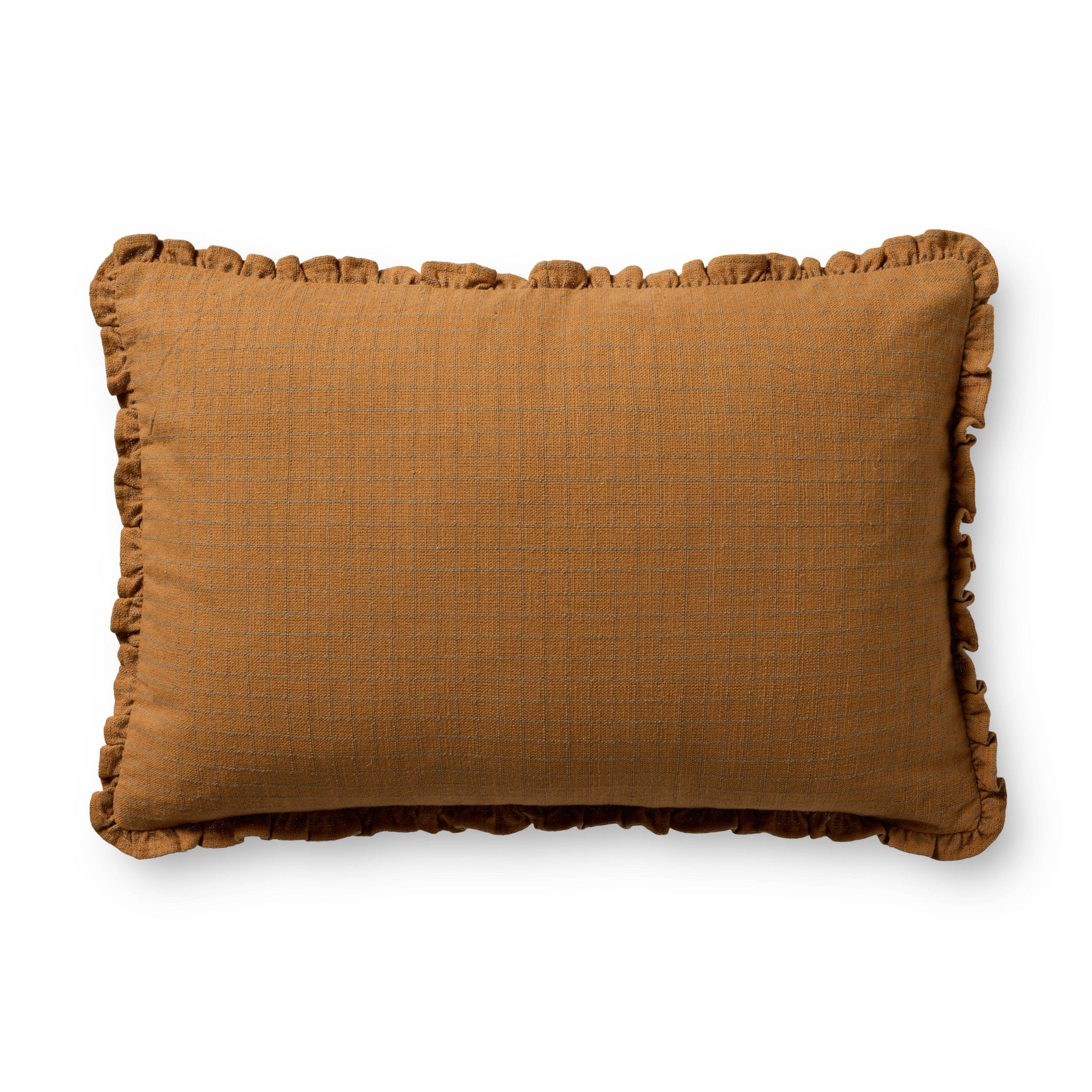 Chris Loves Julia x Loloi Dinah Clay 16'' x 26'' Pillow Cover Only White Cliff Studio Throw Pillows