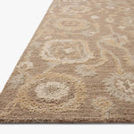 Chris Loves Julia x Loloi Dorothea Bark / Stone Rug White Cliff Studio Area Rugs