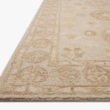 Chris Loves Julia x Loloi Dorothea Dove / Natural Rug White Cliff Studio Area Rugs