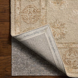 Chris Loves Julia x Loloi Dorothea Dove / Natural Rug White Cliff Studio Area Rugs