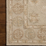 Chris Loves Julia x Loloi Dorothea Dove / Natural Rug White Cliff Studio Area Rugs