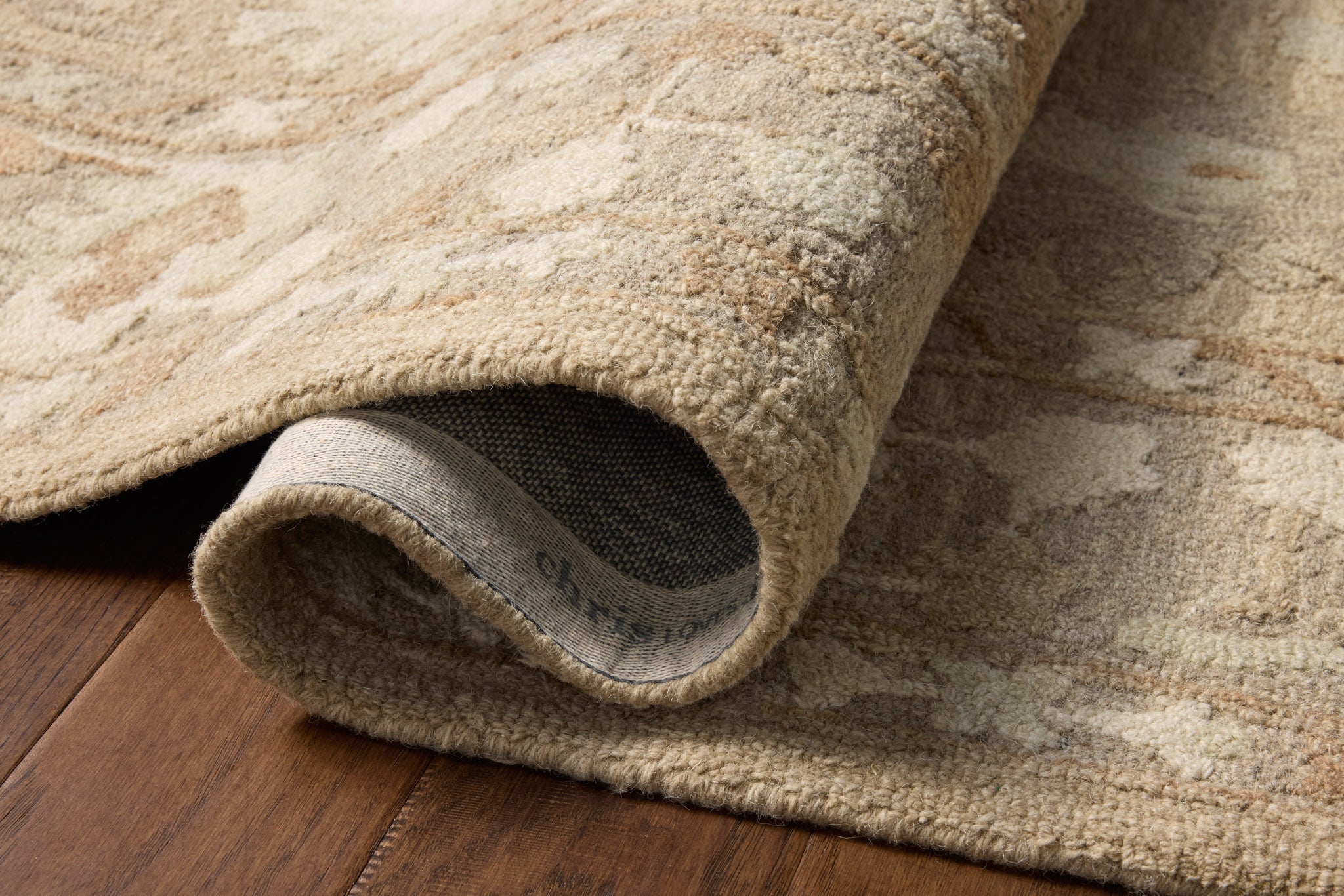 Chris Loves Julia x Loloi Dorothea Khaki / Dove Rug White Cliff Studio Area Rugs