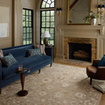 Chris Loves Julia x Loloi Dorothea Khaki / Dove Rug White Cliff Studio Area Rugs