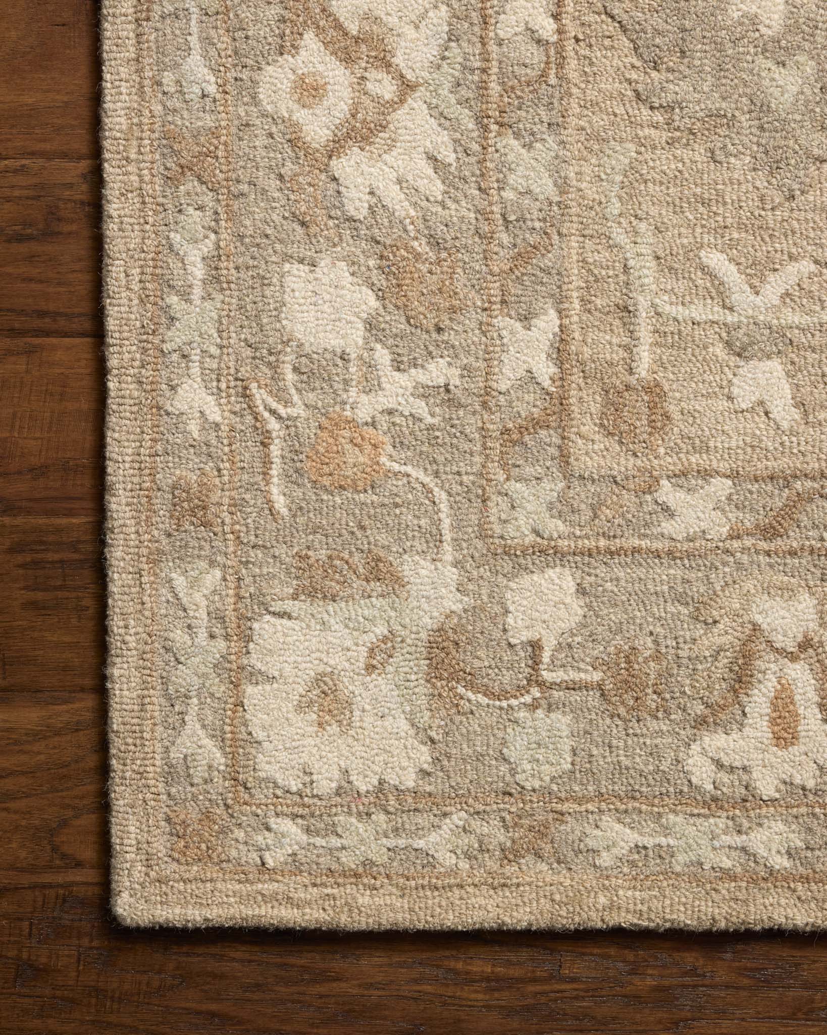 Chris Loves Julia x Loloi Dorothea Khaki / Dove Rug White Cliff Studio Area Rugs