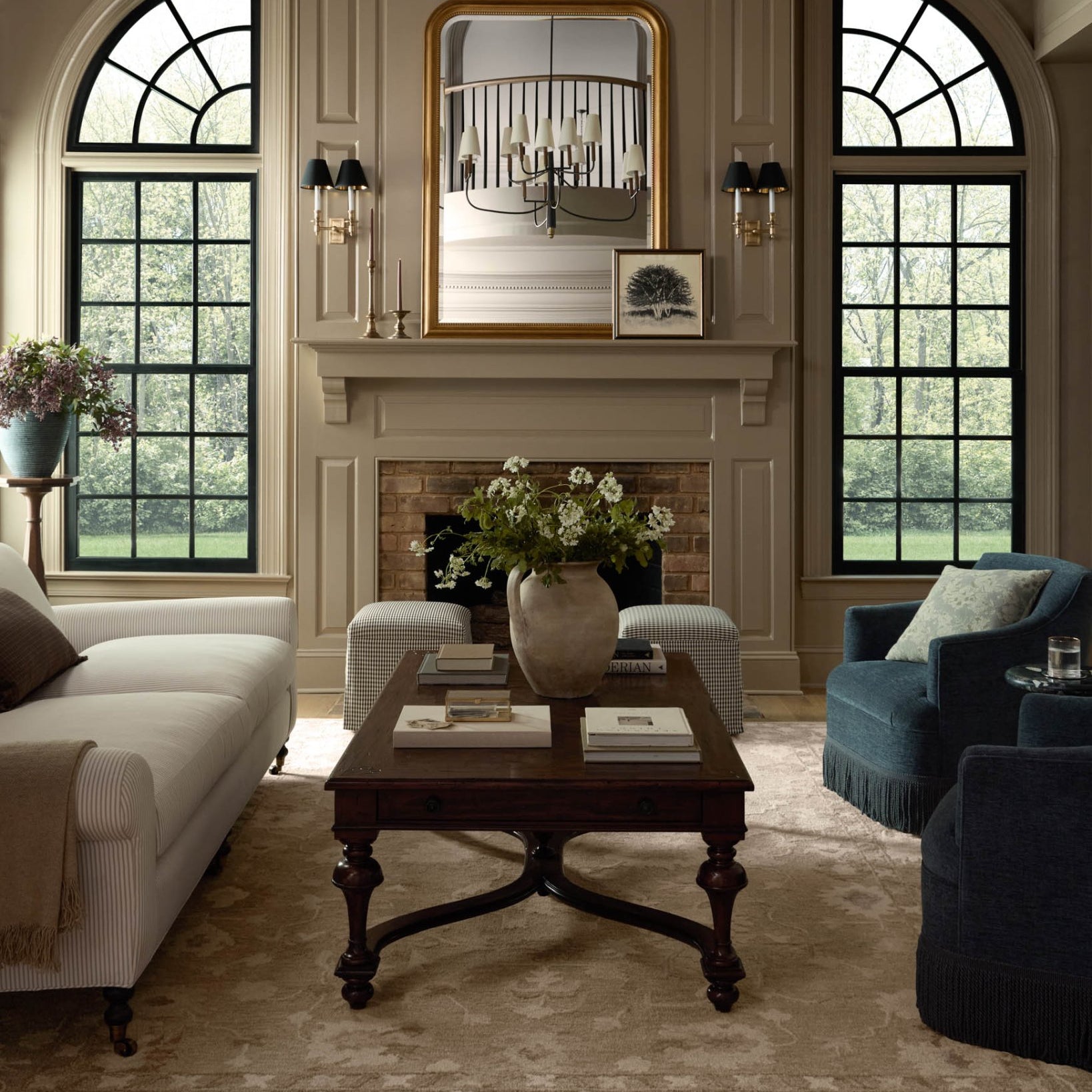 Chris Loves Julia x Loloi Dorothea Khaki / Dove Rug White Cliff Studio Area Rugs