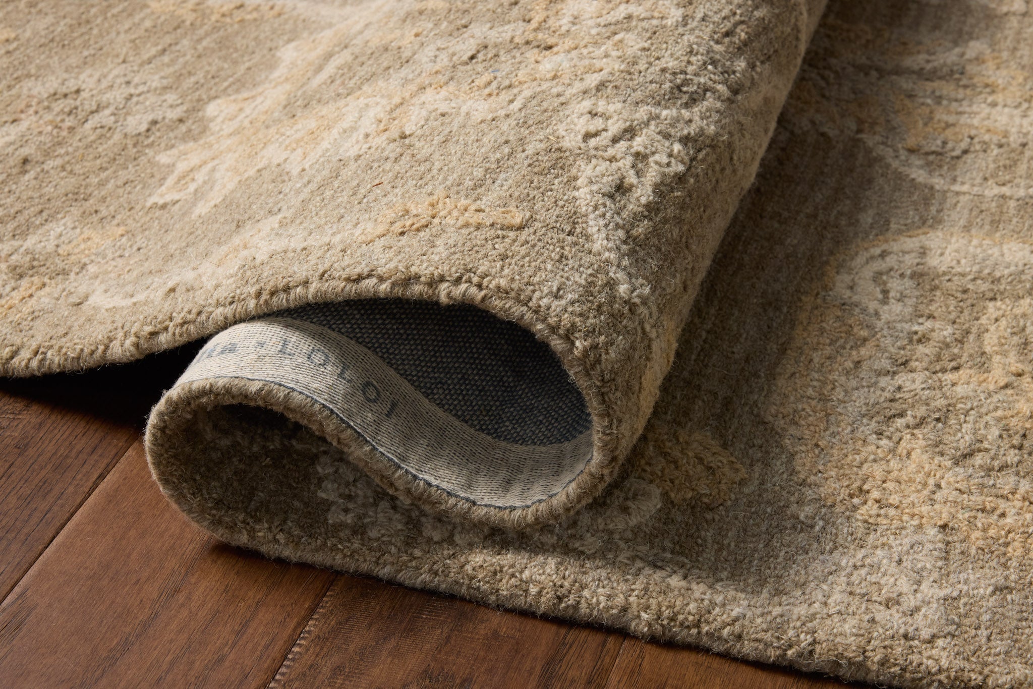 Chris Loves Julia x Loloi Dorothea Oak / Natural Rug White Cliff Studio Area Rugs