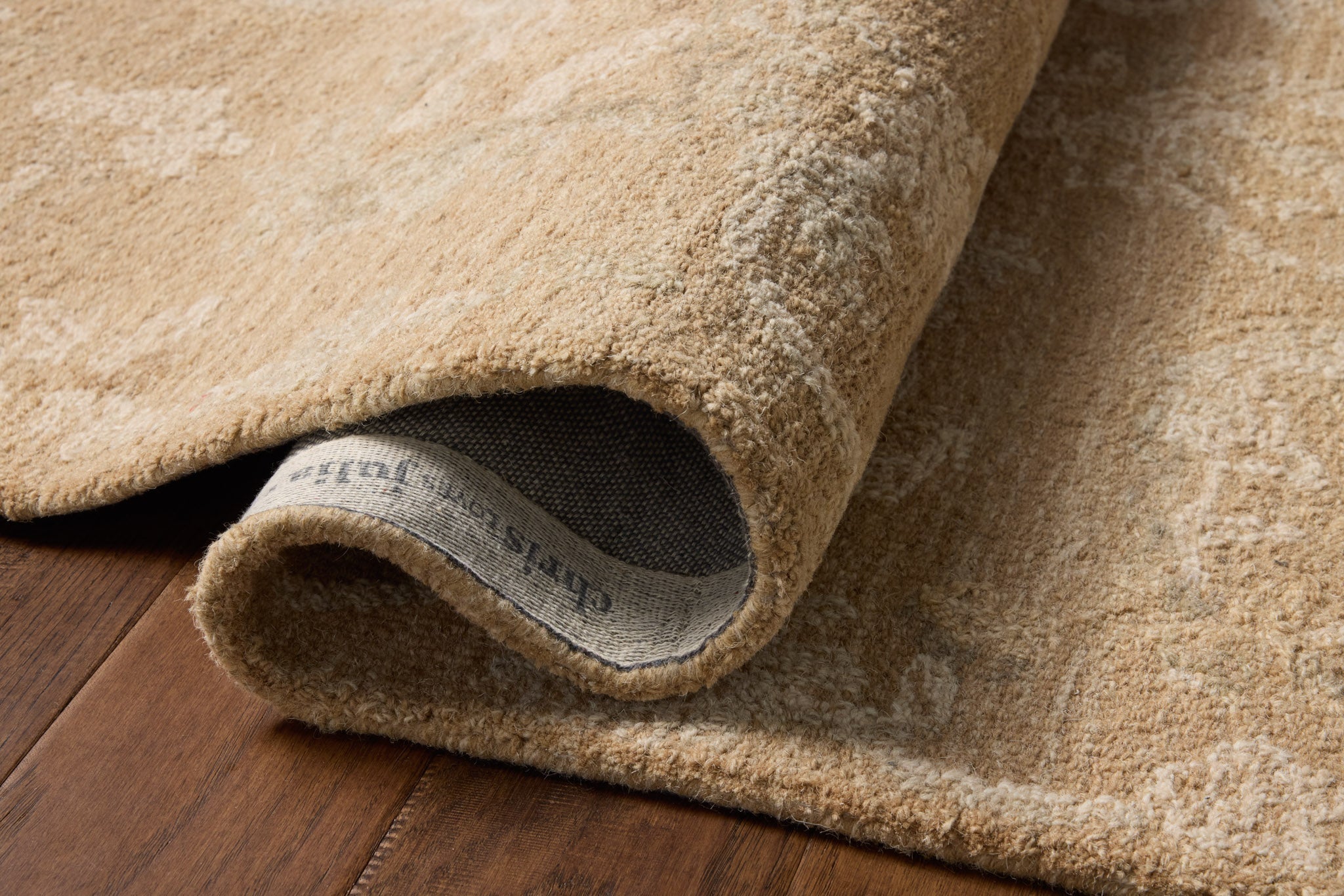 Chris Loves Julia x Loloi Dorothea Sand / Pebble Rug White Cliff Studio Area Rugs