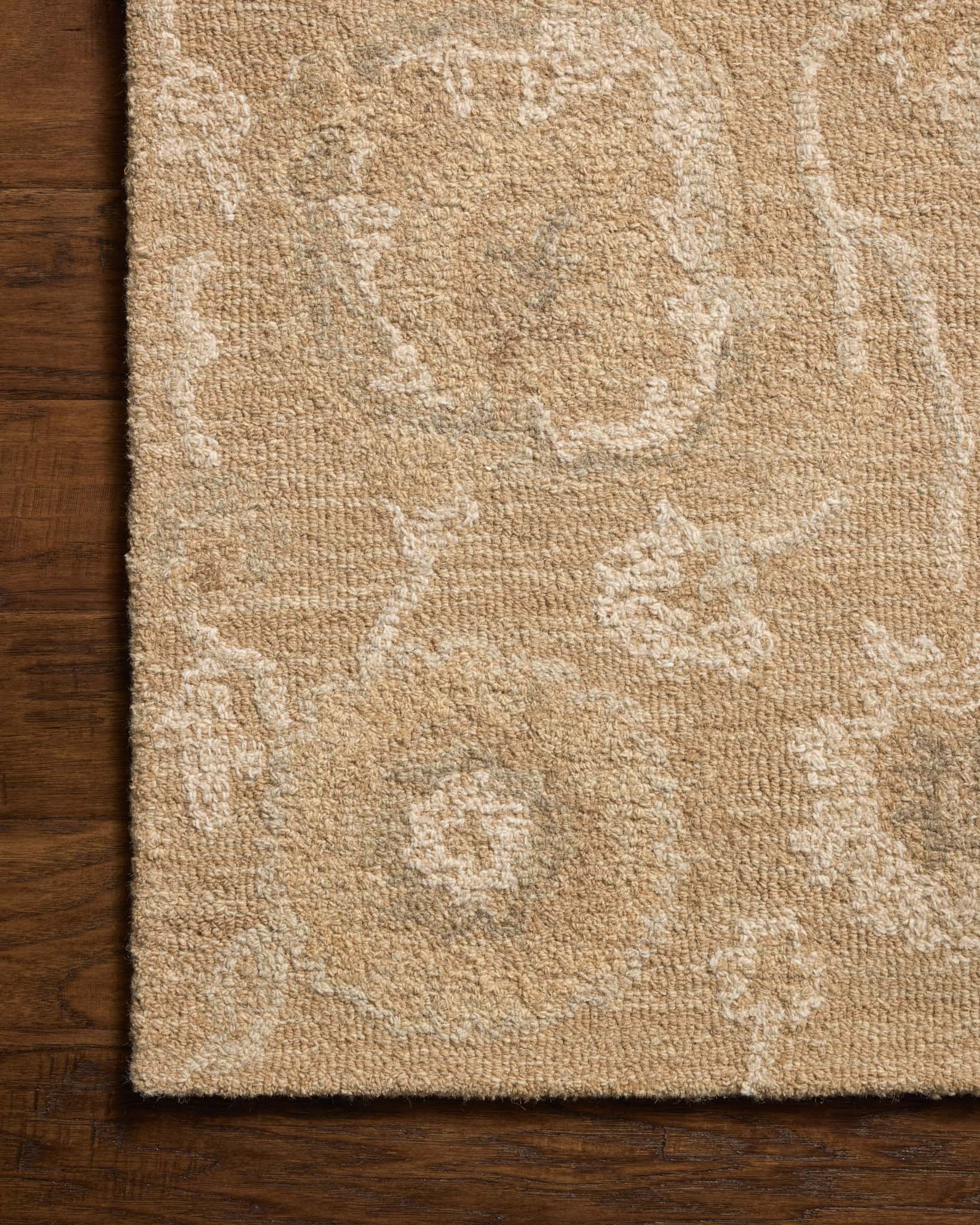 Chris Loves Julia x Loloi Dorothea Sand / Pebble Rug White Cliff Studio Area Rugs