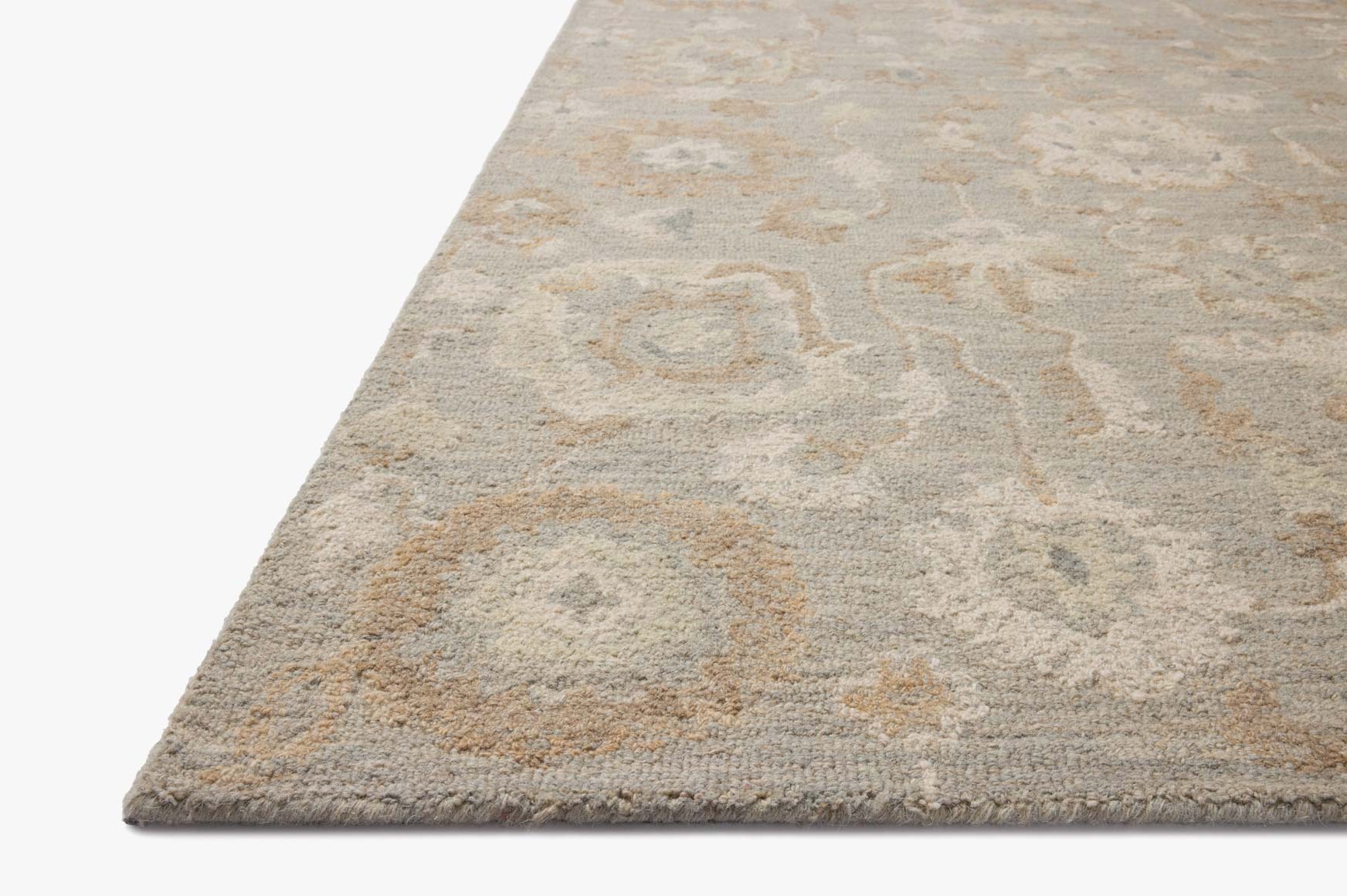 Chris Loves Julia x Loloi Dorothea Stone / Multi Rug White Cliff Studio Area Rugs