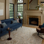 Chris Loves Julia x Loloi Dorothea Stone / Multi Rug White Cliff Studio Area Rugs
