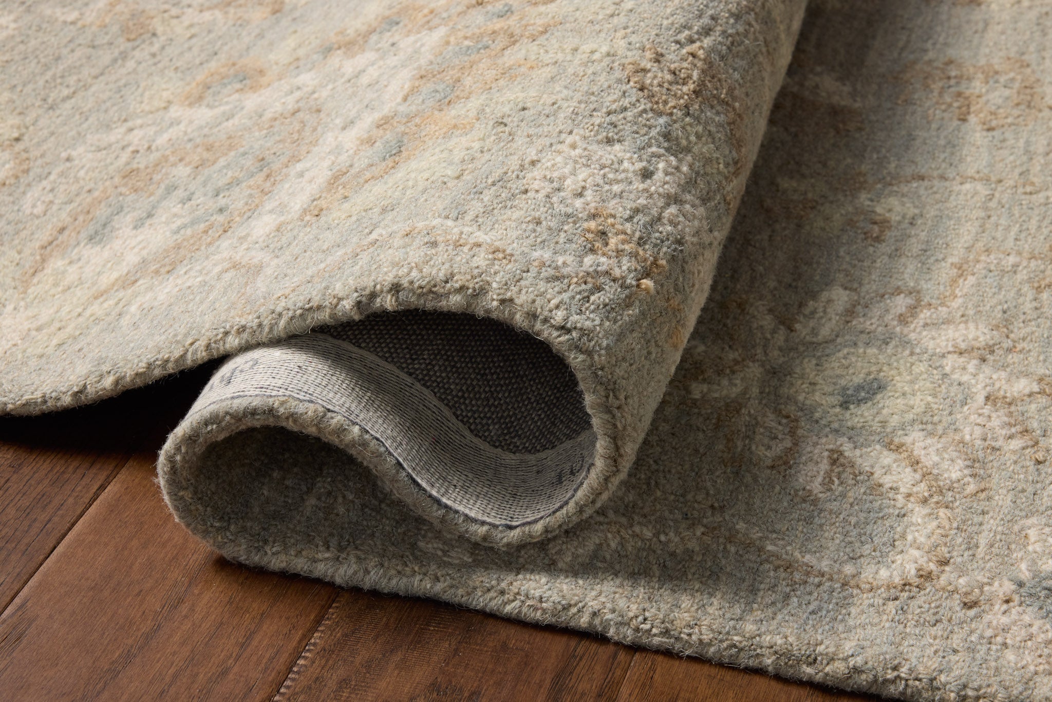 Chris Loves Julia x Loloi Dorothea Stone / Multi Rug White Cliff Studio Area Rugs