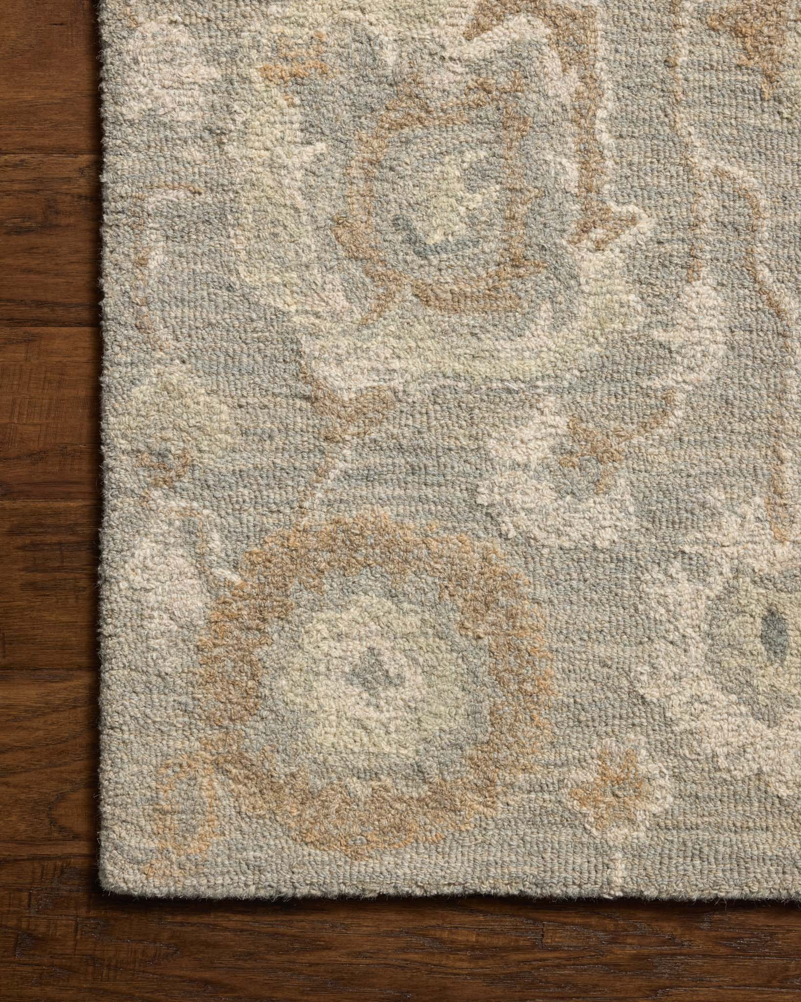 Chris Loves Julia x Loloi Dorothea Stone / Multi Rug White Cliff Studio Area Rugs