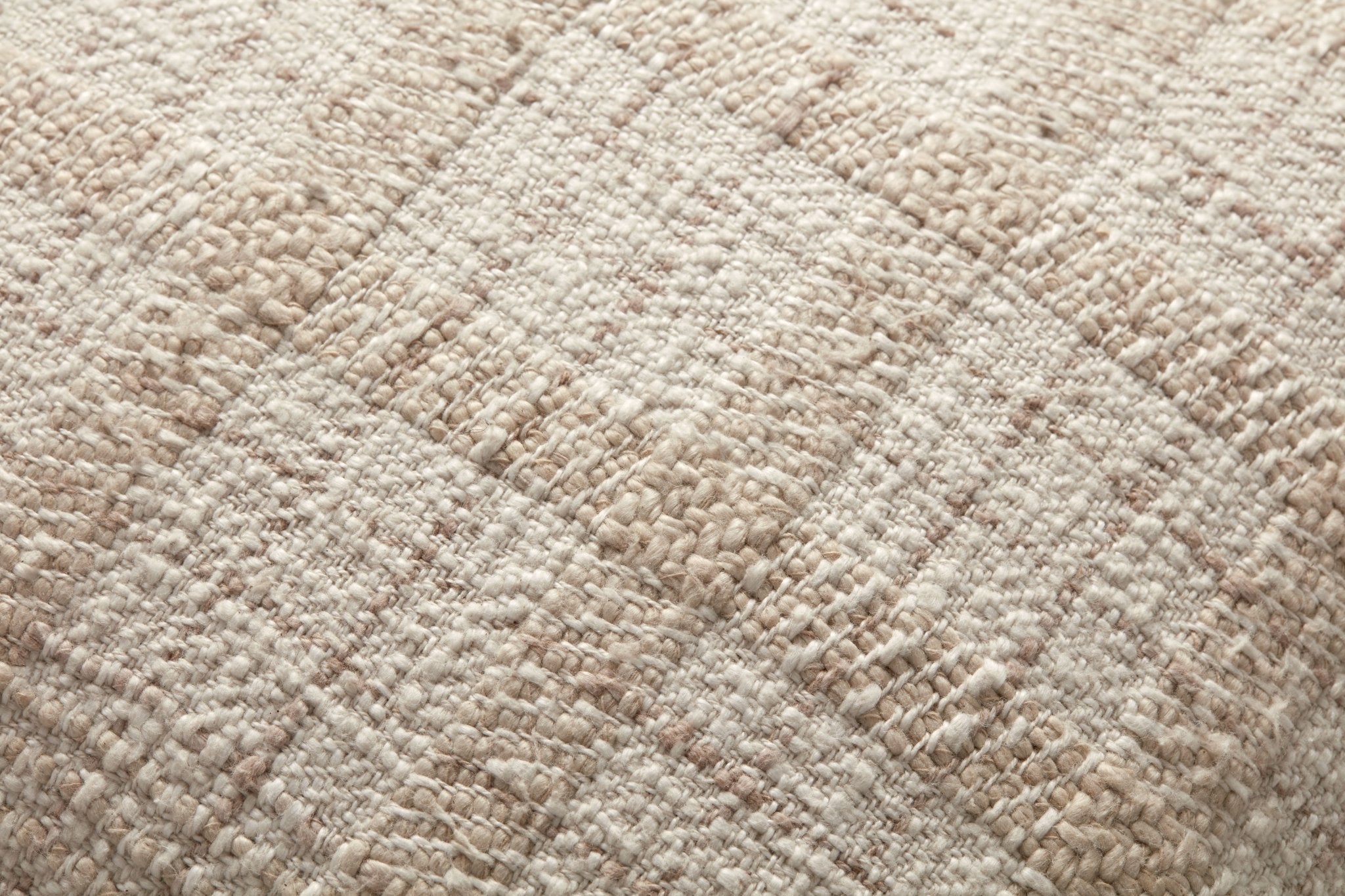 Chris Loves Julia x Loloi Fern Ivory / Beige 18'' x 18'' Cover w/Down Pillow