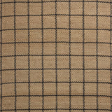 Chris Loves Julia x Loloi Fletcher Natural / Black 18" x 18" Sample Rug White Cliff Studio Area Rugs