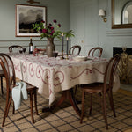 Chris Loves Julia x Loloi Fletcher Natural / Black 18" x 18" Sample Rug White Cliff Studio Area Rugs