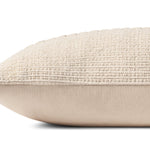 Chris Loves Julia x Loloi Harvey Ivory 12'' x 27'' Cover w/Down Pillow