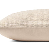 Chris Loves Julia x Loloi Harvey Ivory 12'' x 27'' Cover w/Down Pillow