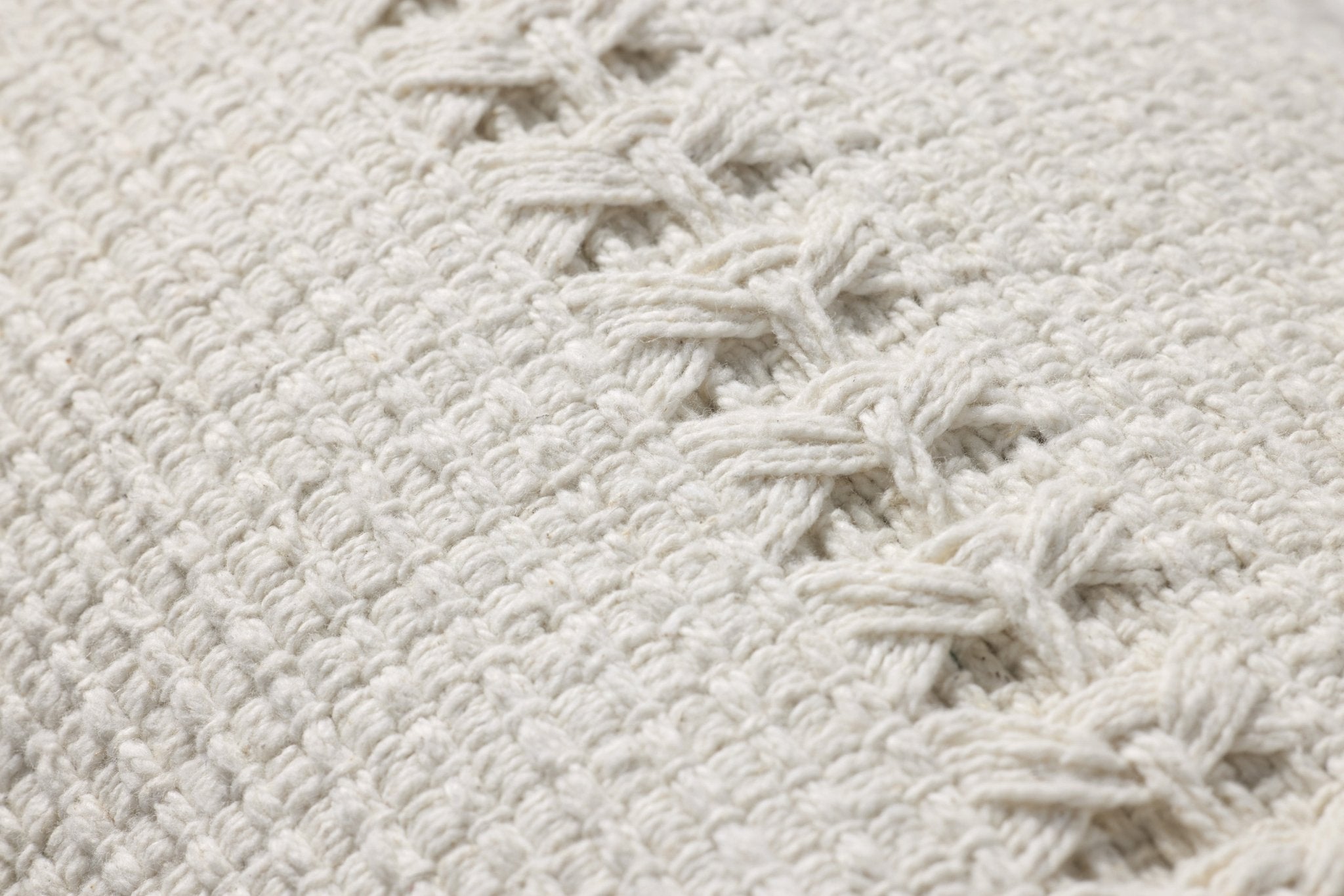 Chris Loves Julia x Loloi Harvey White 12'' x 27'' Cover Only White Cliff Studio Throw Pillows