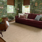 Chris Loves Julia x Loloi Henry Beige / Wheat 18" x 18" Sample Rug White Cliff Studio Area Rugs