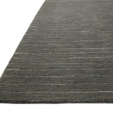Chris Loves Julia x Loloi Henry Charcoal / Ivory 18" x 18" Sample Rug White Cliff Studio Area Rugs