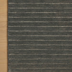Chris Loves Julia x Loloi Henry Charcoal / Ivory 18" x 18" Sample Rug White Cliff Studio Area Rugs