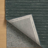 Chris Loves Julia x Loloi Henry Denim / Ivory 18" x 18" Sample Rug White Cliff Studio Area Rugs