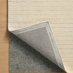 Chris Loves Julia x Loloi Henry Ivory / Dove 18" x 18" Sample Rug White Cliff Studio Area Rugs