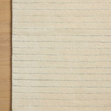 Chris Loves Julia x Loloi Henry Ivory / Dove 18" x 18" Sample Rug White Cliff Studio Area Rugs