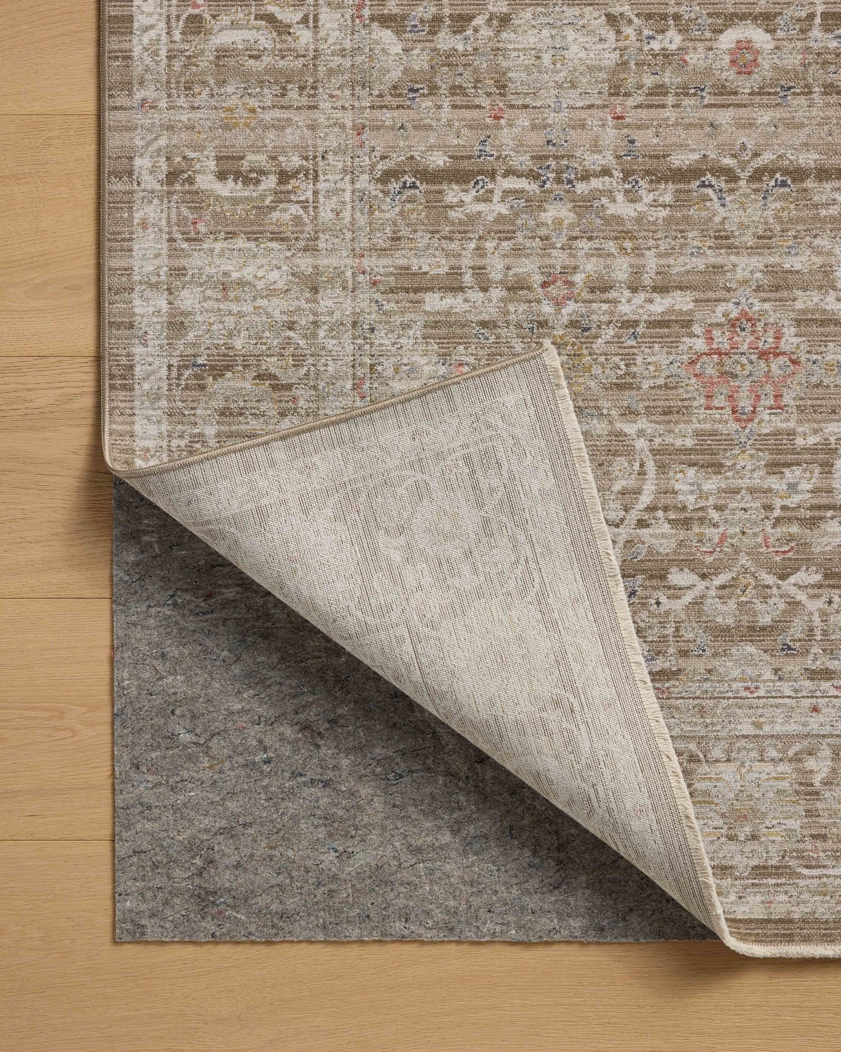 Chris Loves Julia x Loloi Ida Bark / Multi 11' - 6" x 15' - 6" Area Rug White Cliff Studio Area Rugs