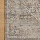 Chris Loves Julia x Loloi Ida Slate / Natural 11' - 6" x 15' - 6" Area Rug White Cliff Studio Area Rugs