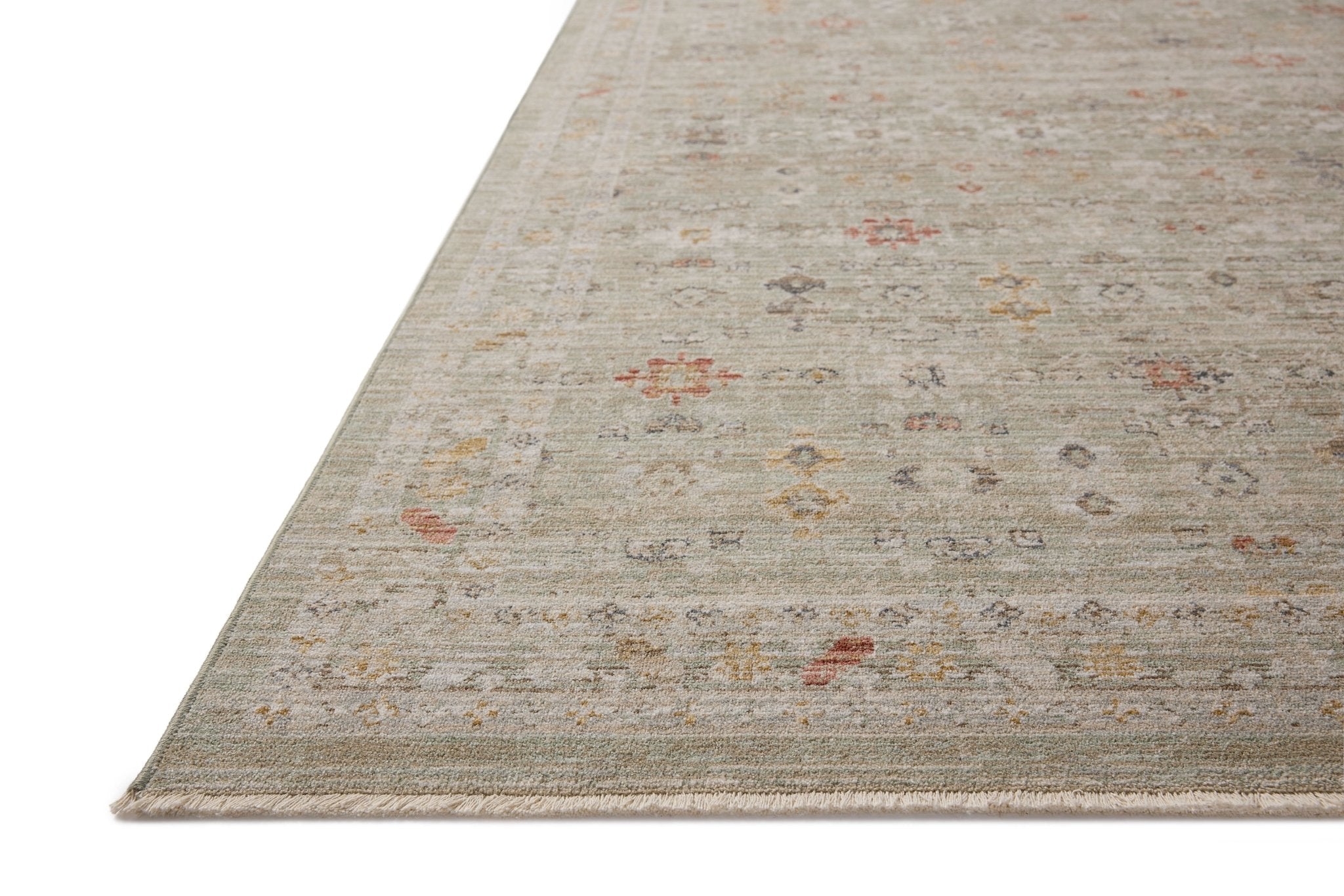 Chris Loves Julia x Loloi Ida Spa / Multi 11' - 6" x 15' - 6" Area Rug White Cliff Studio Area Rugs