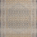 Chris Loves Julia x Loloi Ida Stone / Gold 11' - 6" x 15' - 6" Area Rug White Cliff Studio Area Rugs