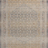Chris Loves Julia x Loloi Ida Stone / Gold 11' - 6" x 15' - 6" Area Rug White Cliff Studio Area Rugs