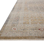 Chris Loves Julia x Loloi Ida Stone / Gold 11' - 6" x 15' - 6" Area Rug White Cliff Studio Area Rugs
