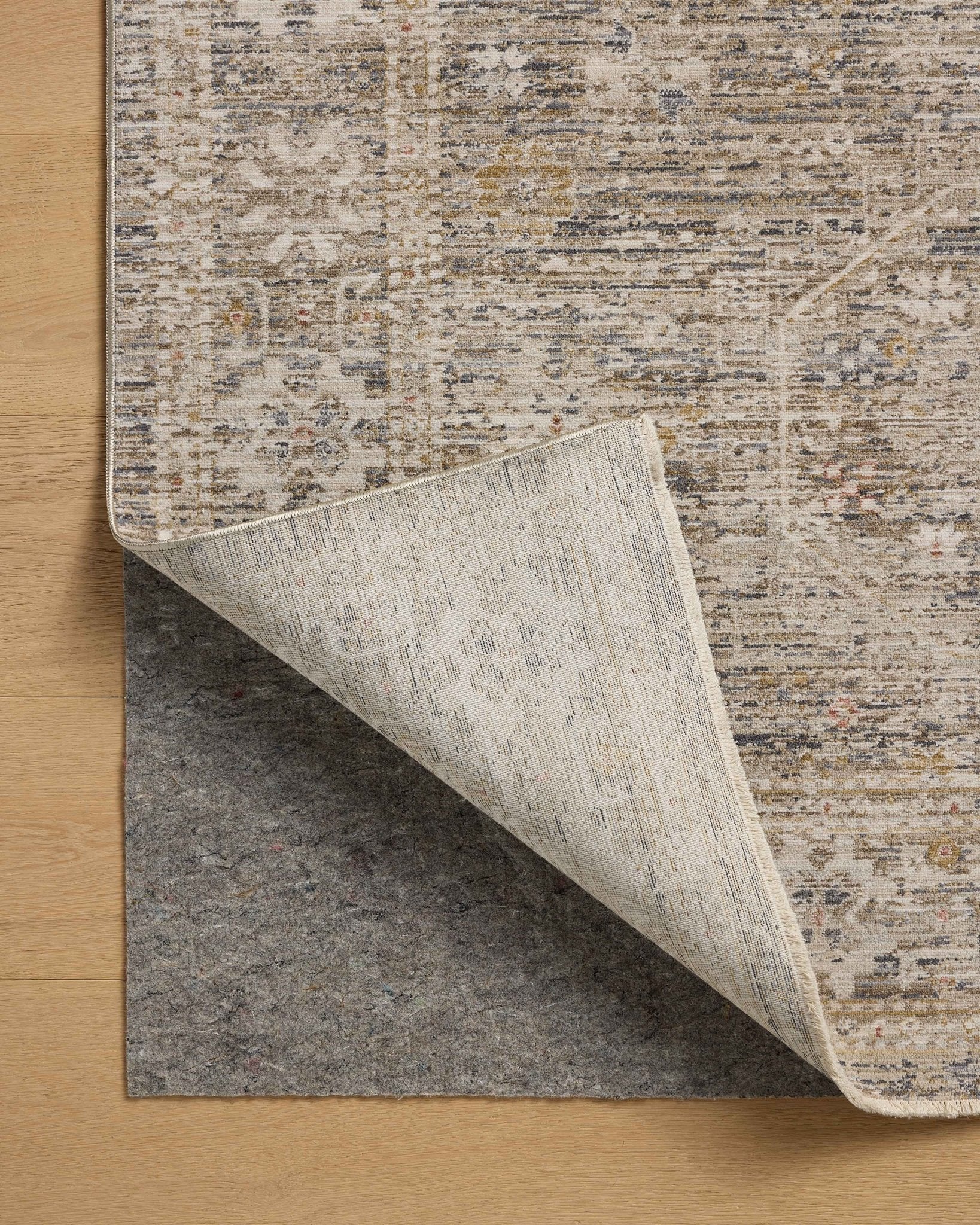 Chris Loves Julia x Loloi Ida Taupe / Multi 11' - 6" x 15' - 6" Area Rug White Cliff Studio Area Rugs