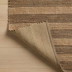 Chris Loves Julia x Loloi Judy Natural / Chocolate Rug