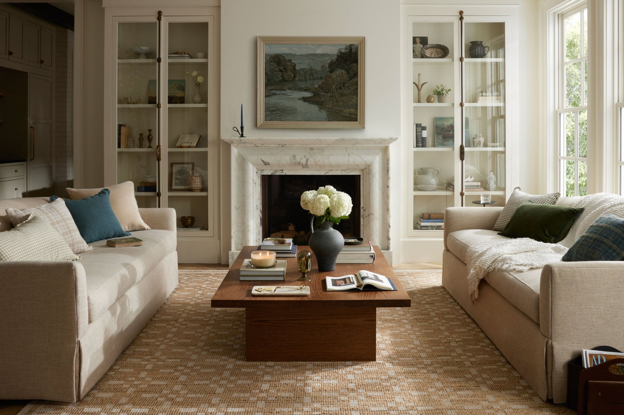Chris Loves Julia x Loloi Judy Natural / Ivory Rug
