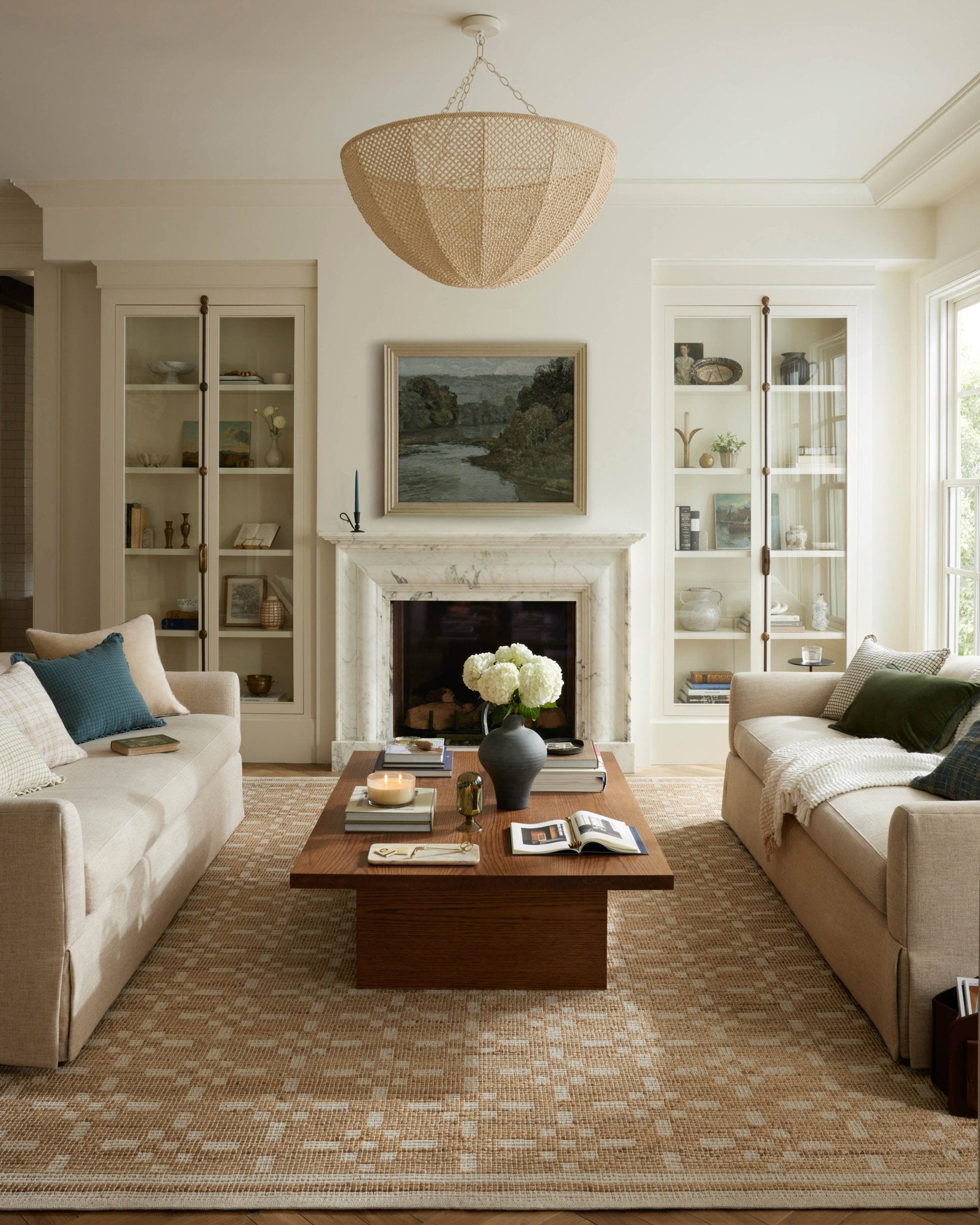 Chris Loves Julia x Loloi Judy Natural / Ivory Rug