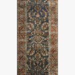 Chris Loves Julia x Loloi Jules Ocean / Spice Rug White Cliff Studio Area Rugs