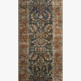 Chris Loves Julia x Loloi Jules Ocean / Spice Rug White Cliff Studio Area Rugs