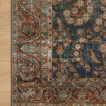 Chris Loves Julia x Loloi Jules Ocean / Spice Rug White Cliff Studio Area Rugs