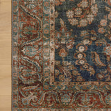 Chris Loves Julia x Loloi Jules Ocean / Spice Rug White Cliff Studio Area Rugs