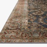 Chris Loves Julia x Loloi Jules Ocean / Spice Rug White Cliff Studio Area Rugs